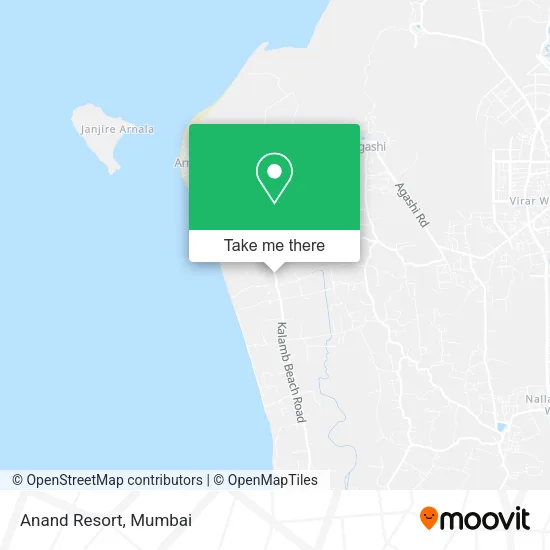 Anand Resort map