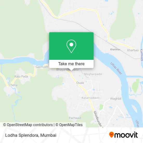 Lodha Splendora map