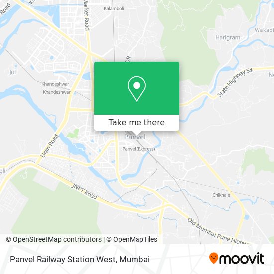 Panvel Railway Station West map