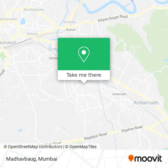 Madhavbaug map