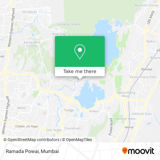 Ramada Powai map