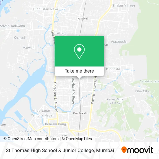 St Thomas High School & Junior College map