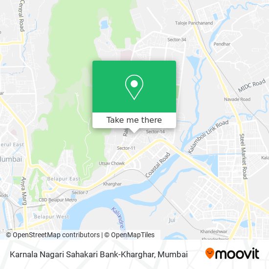 Karnala Nagari Sahakari Bank-Kharghar map