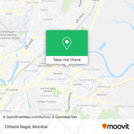 Chheda Nagar map