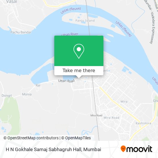 H N Gokhale Samaj Sabhagruh Hall map