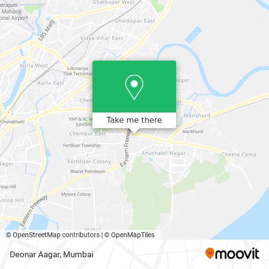 Deonar Aagar map