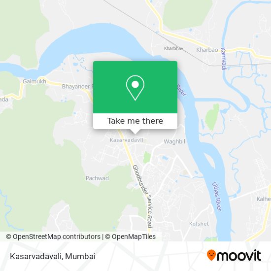 Kasarvadavali map