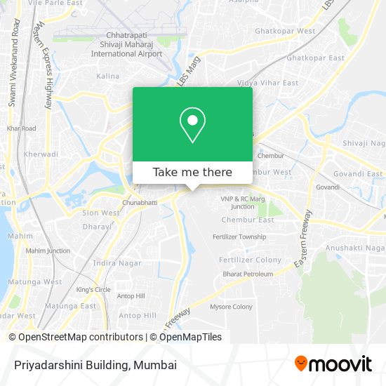 Priyadarshini Building map