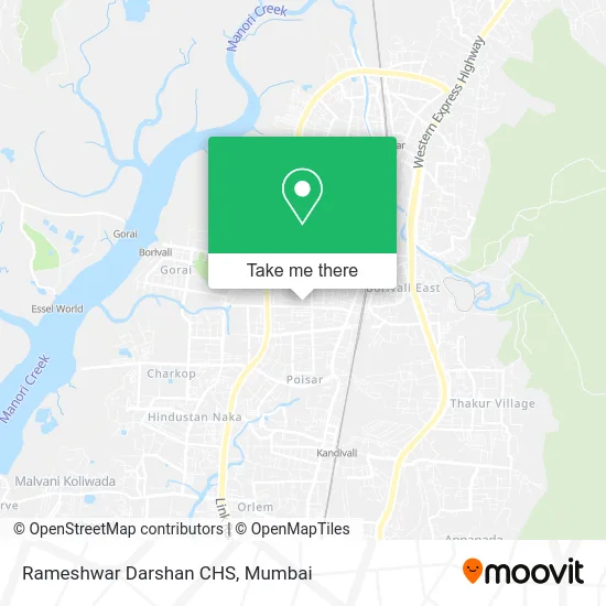 Rameshwar Darshan CHS map