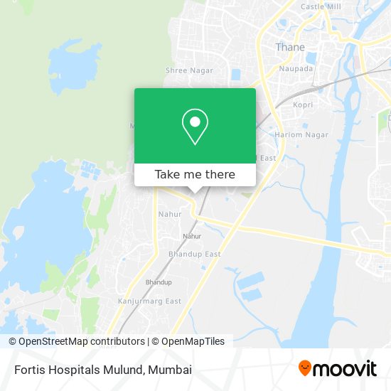 Fortis Hospitals Mulund map