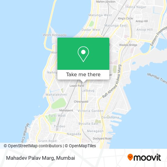 Mahadev Palav Marg map