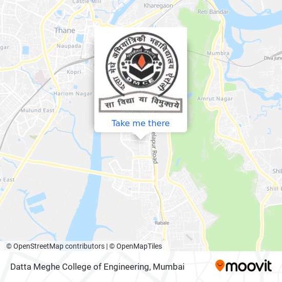 Datta Meghe College of Engineering map