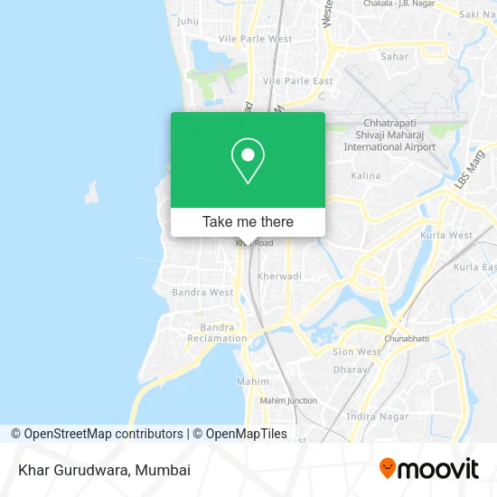 Khar Gurudwara map