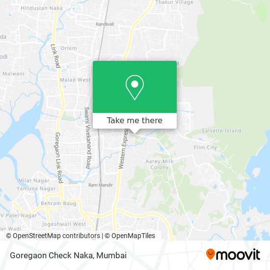 Goregaon Check Naka map