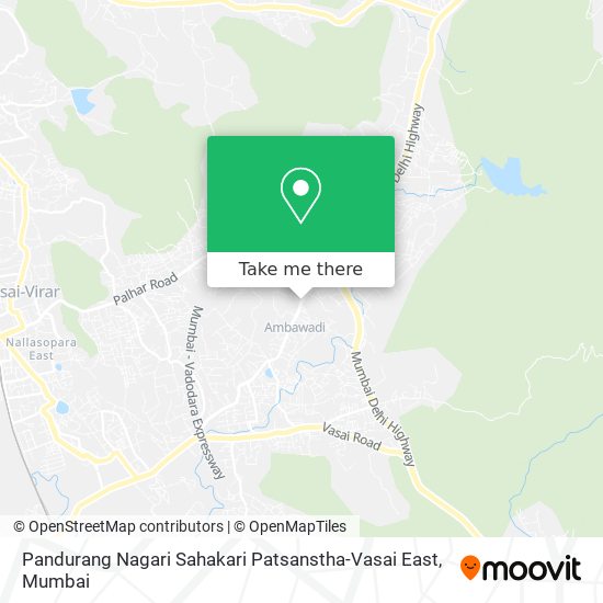 Pandurang Nagari Sahakari Patsanstha-Vasai East map