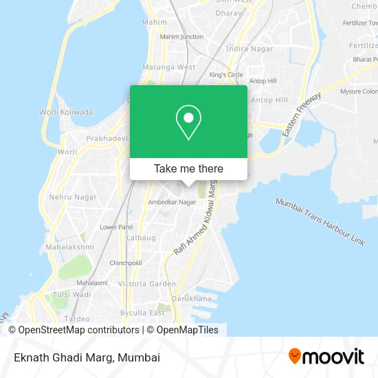 Eknath Ghadi Marg map