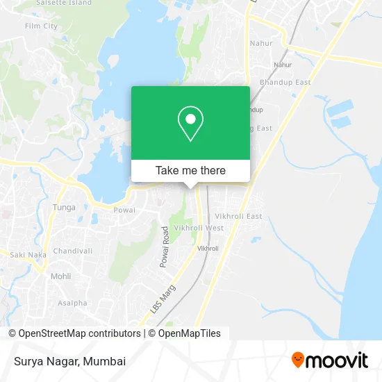 Surya Nagar map