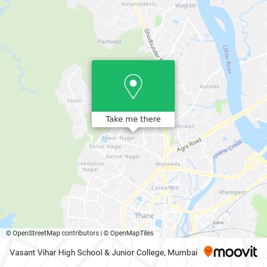 Vasant Vihar High School & Junior College map