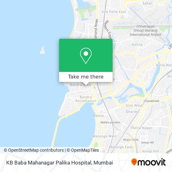KB Baba Mahanagar Palika Hospital map