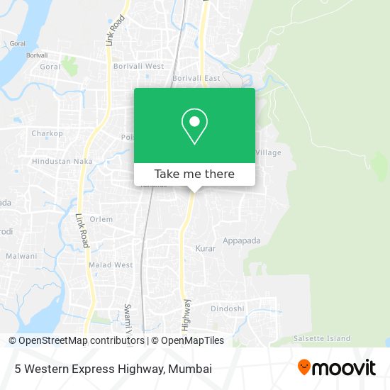 5 Western Express Highway map