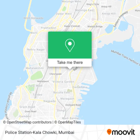 Police Station-Kala Chowki map