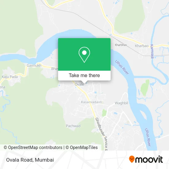 Ovala Road map