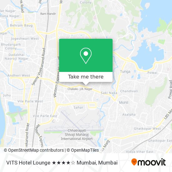 VITS Hotel Lounge ★★★★☆ Mumbai map