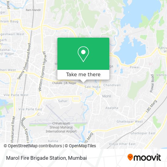 Marol Fire Brigade Station map