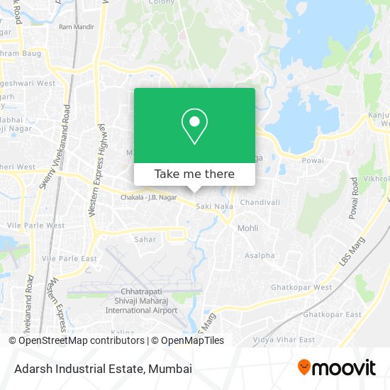 Adarsh Industrial Estate map