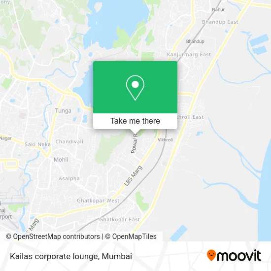 Kailas corporate lounge map
