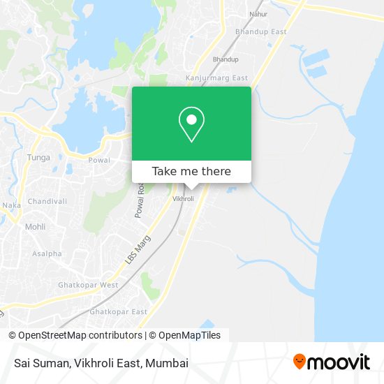 Sai Suman, Vikhroli East map