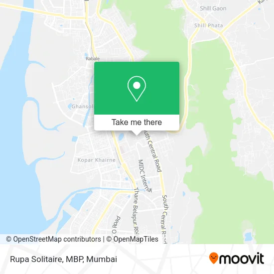 Rupa Solitaire, MBP map