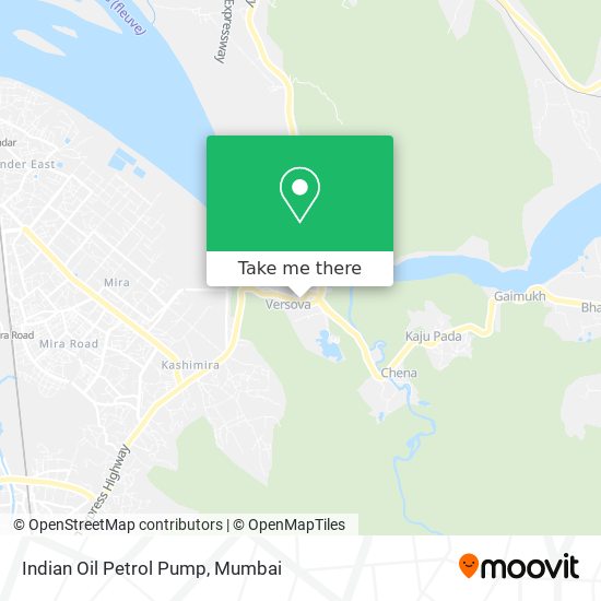 Indian Oil Petrol Pump map