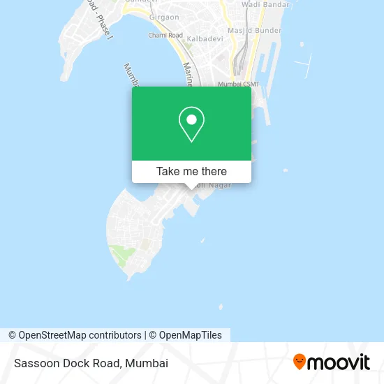 Sassoon Dock Road map