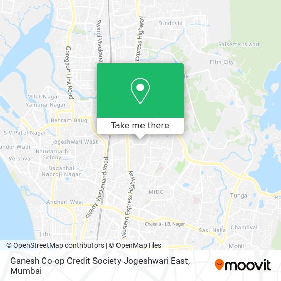 Ganesh Co-op Credit Society-Jogeshwari East map