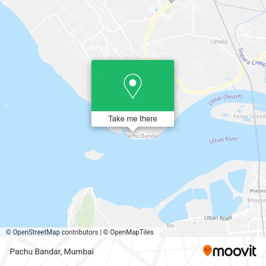 Pachu Bandar map