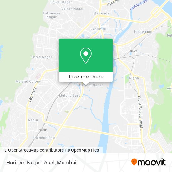 Hari Om Nagar Road map