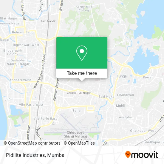 Pidilite Industries map