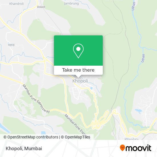 Khopoli map