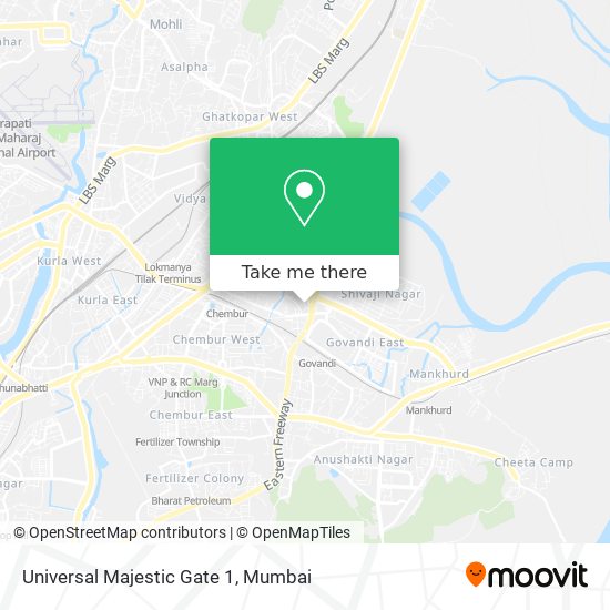 Universal Majestic Gate 1 map