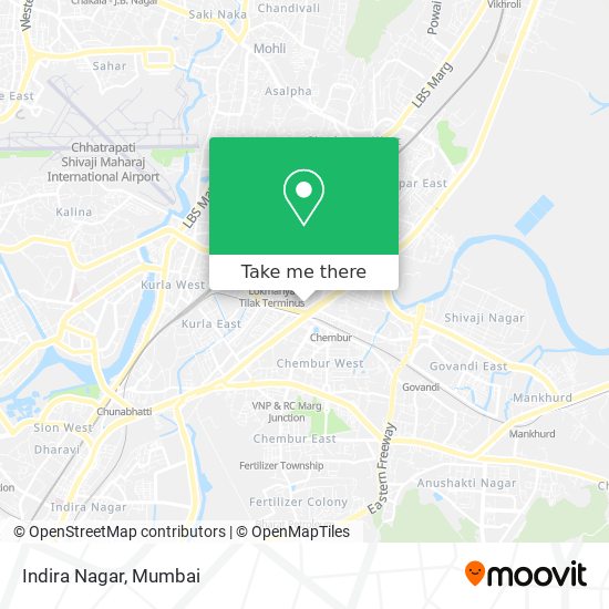 Indira Nagar map