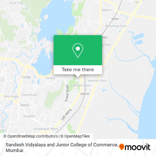 Sandesh Vidyalaya and Junior College of Commerce map