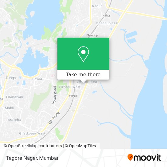 Tagore Nagar map