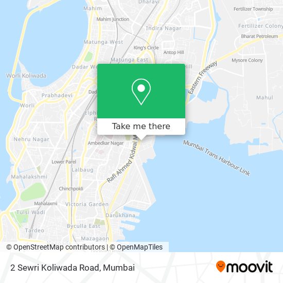 2 Sewri Koliwada Road map