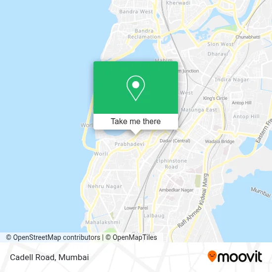 Cadell Road map