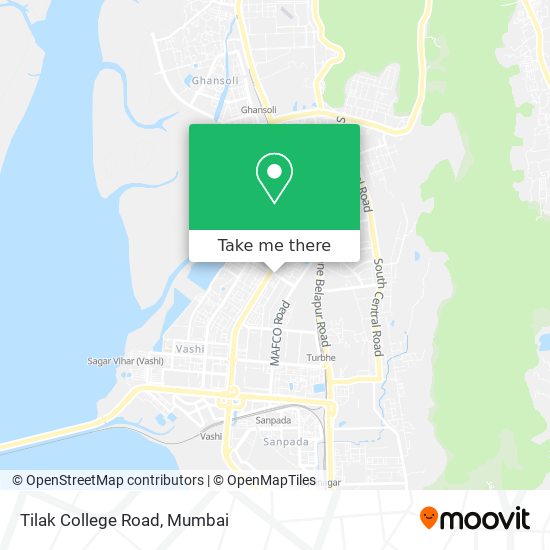 Tilak College Road map