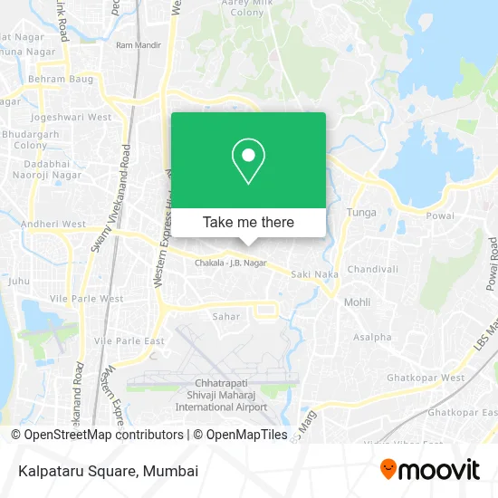 Kalpataru Square map