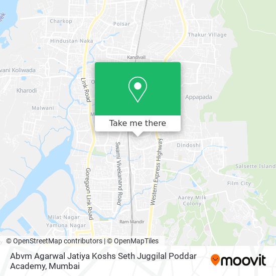 Abvm Agarwal Jatiya Koshs Seth Juggilal Poddar Academy map