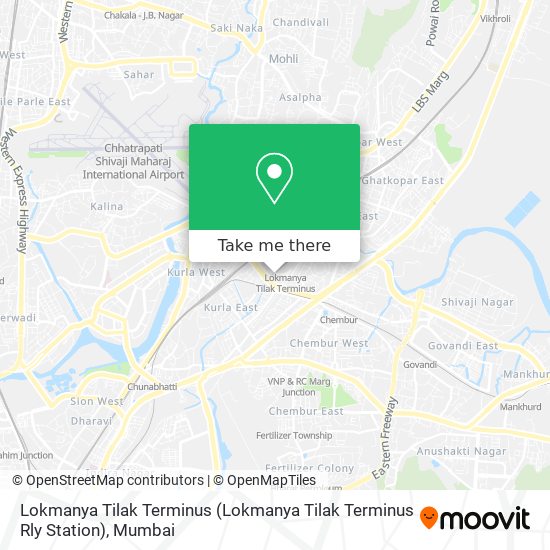 Lokmanya Tilak Terminus (Lokmanya Tilak Terminus Rly Station) map