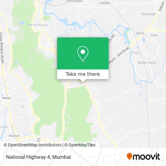 National Highway 4 map